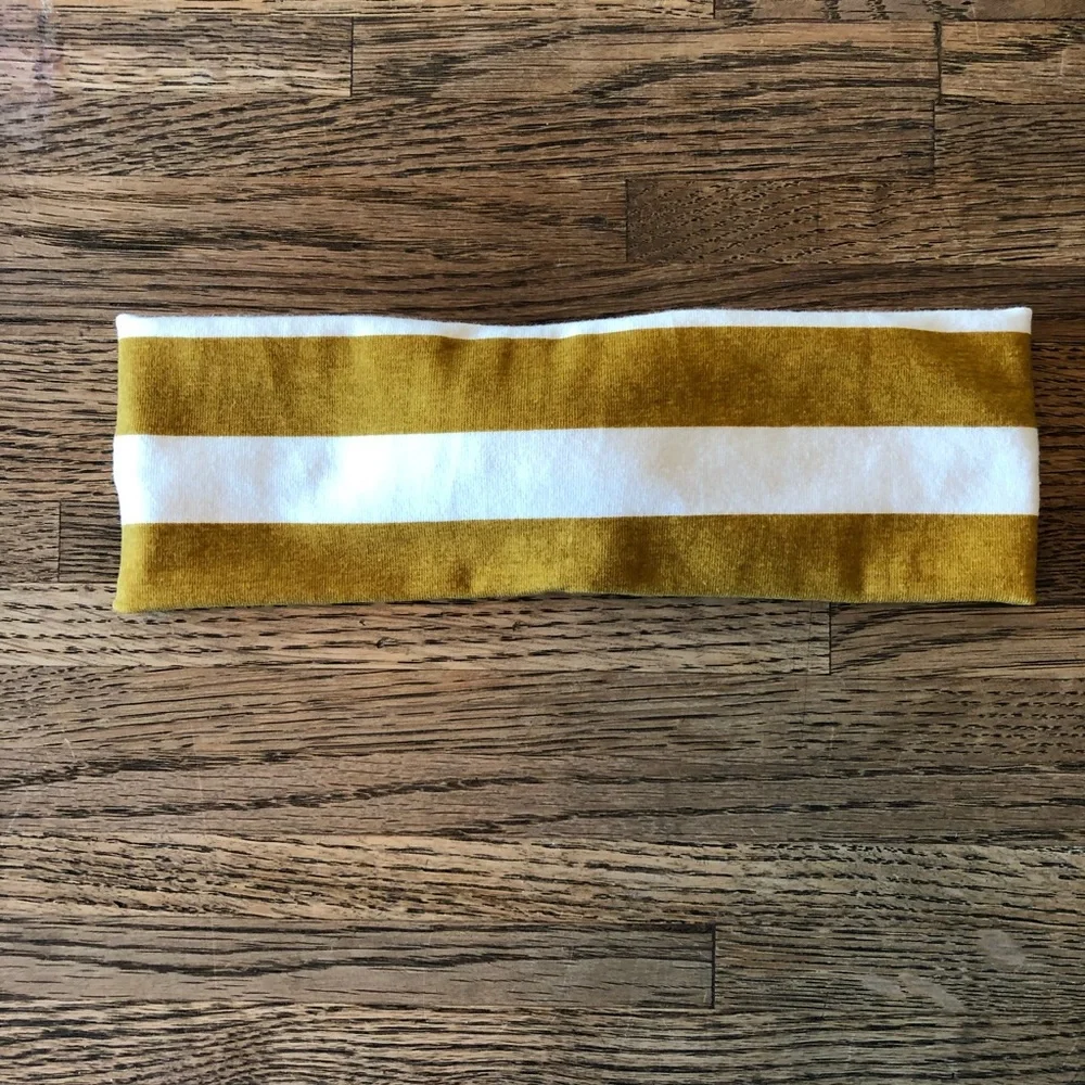 Wide Stripe Twist Headband - NEW Handmade